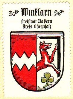 Wappen von Winklarn (Oberpfalz)/Coat of arms (crest) of Winklarn (Oberpfalz)