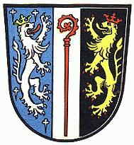 Wappen von Sankt Ingbert (kreis) / Arms of Sankt Ingbert (kreis)