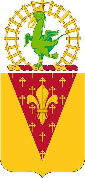 Coat of arms (crest) of the 53rd Coast Artillery Regiment, US Army