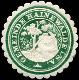 Wappen von Hainewalde/Coat of arms (crest) of Hainewalde