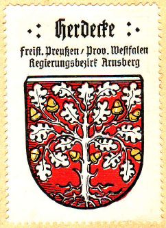 Wappen von Herdecke/Coat of arms (crest) of Herdecke
