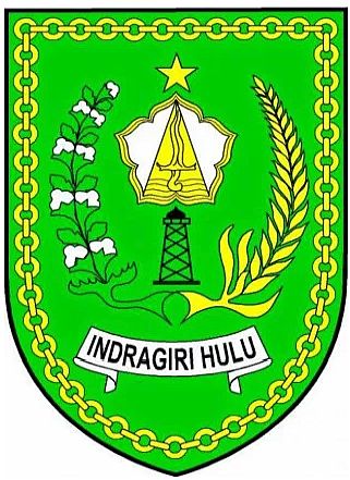 Coat of arms (crest) of Indragiri Hulu Regency
