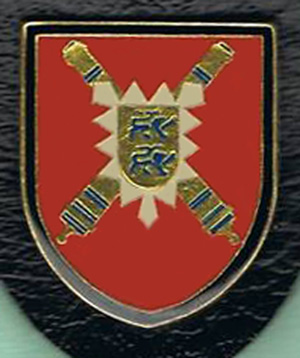 Coat of arms (crest) of the Artillery Regiment 6, German Army