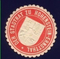 Wappen von Hohenstein-Ernstthal/Coat of arms (crest) of Hohenstein-Ernstthal