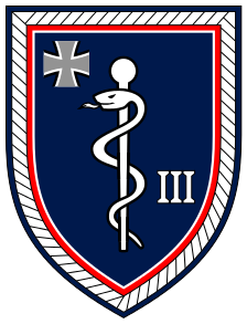 Coat of arms (crest) of the Medical Command III, Germany