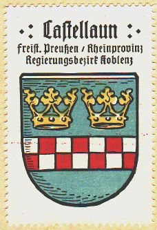 Wappen von Kastellaun/Coat of arms (crest) of Kastellaun