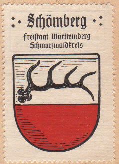 Wappen von Schömberg (Zollernalbkreis)/Coat of arms (crest) of Schömberg (Zollernalbkreis)