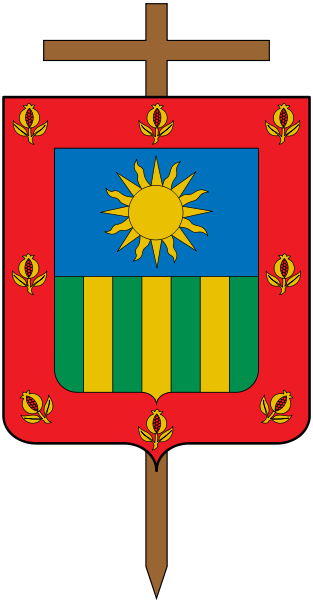 Arms (crest) of Diocese of Soacha