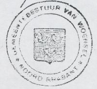 Wapen van Woensel/Coat of arms (crest) of Woensel