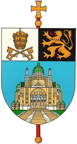 Arms (crest) of Basilica of the Sacred Heart, Koekelberg