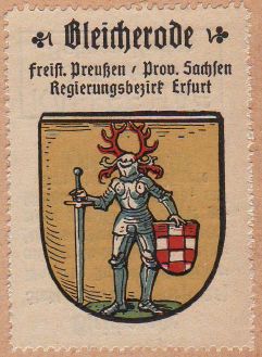 Wappen von Bleicherode/Coat of arms (crest) of Bleicherode