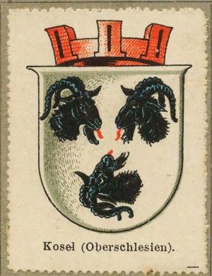 Wappen von Koźle