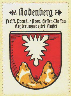 Wappen von Rodenberg/Coat of arms (crest) of Rodenberg