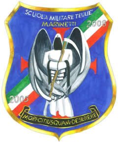 Coat of arms (crest) of the Course Marinetti I 2005-2008, Military School Teulié, Italian Army