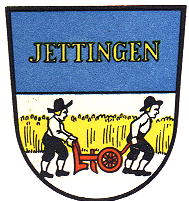 Wappen von Jettingen (Jettingen-Scheppach)/Arms (crest) of Jettingen (Jettingen-Scheppach)
