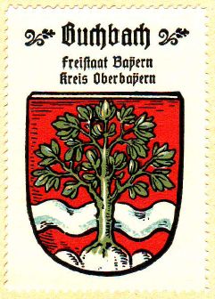 Wappen von Buchbach (Oberbayern)/Coat of arms (crest) of Buchbach (Oberbayern)