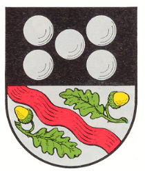 Wappen von Hauptstuhl/Arms (crest) of Hauptstuhl