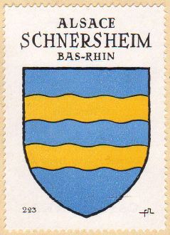 Blason de Schnersheim