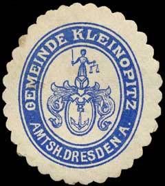 Wappen von Kleinopitz/Arms (crest) of Kleinopitz