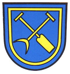 Wappen von Linkenheim-Hochstetten/Arms (crest) of Linkenheim-Hochstetten