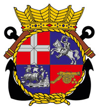 Coat of arms (crest) of the Zr.Ms. De Ruyter, Netherlands Navy