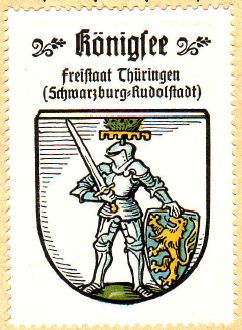 Wappen von Königsee/Coat of arms (crest) of Königsee
