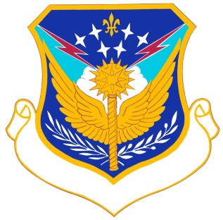 Coat of arms (crest) of the 43rd Air Division, US Air Force