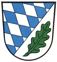 Wappen von Aichach (kreis)/Arms (crest) of Aichach (kreis)