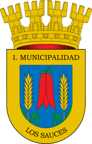 Escudo de Los Sauces/Arms (crest) of Los Sauces