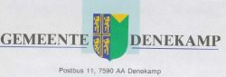 Wapen van Denekamp/Arms (crest) of Denekamp