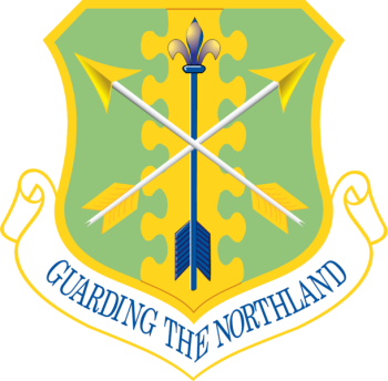 Coat of arms (crest) of the 119th Wing, North Dakota Air National Guard
