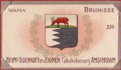 Wapen van Bruinisse/Arms (crest) of Bruinisse