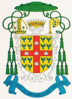 Arms (crest) of François de Montmorency-Laval
