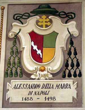 Arms (crest) of Alessandro della Marra