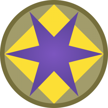 Coat of arms (crest) of the 46th Infantry Division (Phantom Unit), US Army