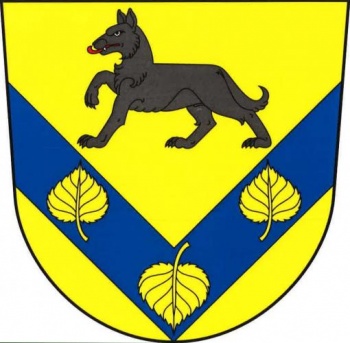 Arms (crest) of Vlkov (Náchod)