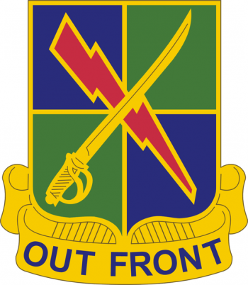 Coat of arms (crest) of 501st Military Intelligence Battalion, US Army