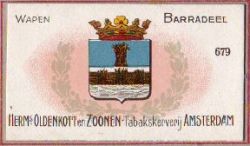 Wapen van Barradeel/Arms (crest) of Barradeel