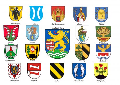 Arms in the Kyffhäuserkreis District