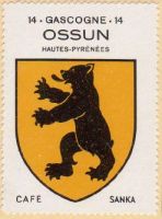 Blason d'Ossun/Arms (crest) of Ossun