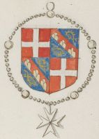 Arms (crest) of Pierre de Monte