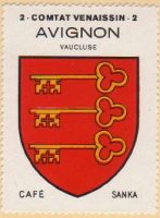 Blason d'Avignon/Arms (crest) of Avignon