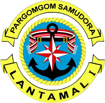 Coat of arms (crest) of the I Main Naval Base, Indonesian Navy