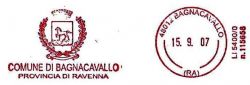 Stemma di Bagnacavallo/Arms (crest) of Bagnacavallo