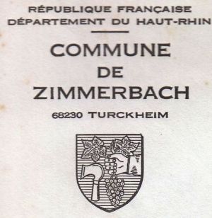 Blason de Zimmerbach