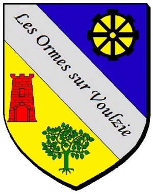 Blason de Les Ormes-sur-Voulzie/Coat of arms (crest) of {{PAGENAME