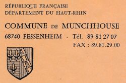 Blason de Munchhouse/Arms (crest) of Munchhouse
