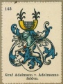 Wappen Graf Adelmann von Adelmannsfelden nr. 143 Graf Adelmann von Adelmannsfelden
