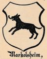 Wappen von Markolsheim/ Arms of Markolsheim