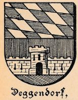 Wappen von Deggendorf/Arms (crest) of Deggendorf